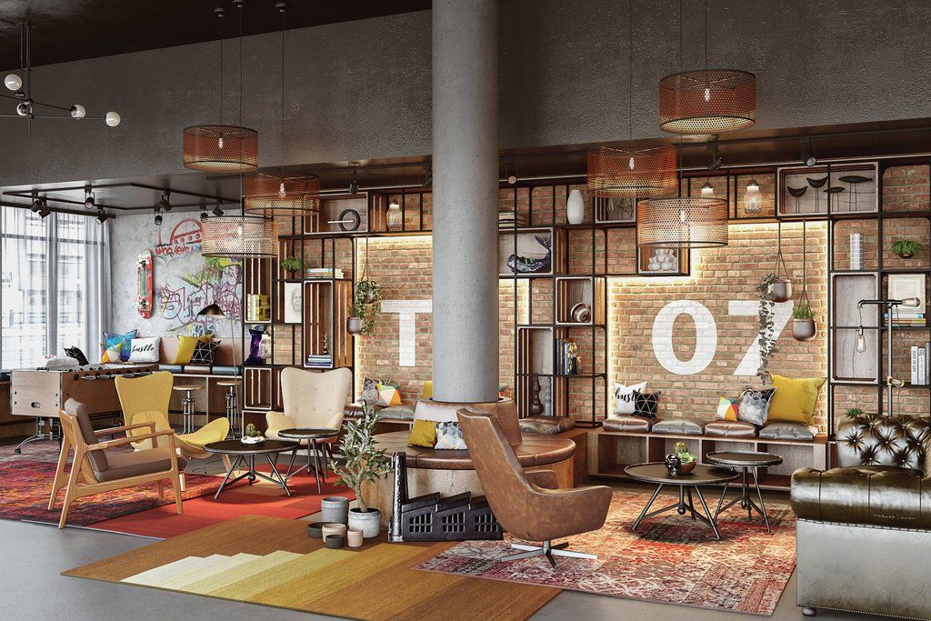 Moxy Duesseldorf South Hotell Eksteriør bilde